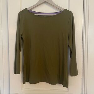 Olive Green Talbots Tee